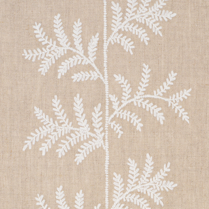 Schumacher Banbridge Linen Vinyl Flax Wallpaper Schumacher 5017491