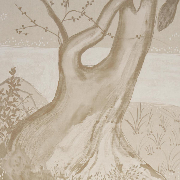 Schumacher Birdsong 3 Panel Set Ivory Wallpaper 5017111