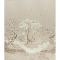 Schumacher Birdsong 3 Panel Set Ivory Wallpaper 5017111