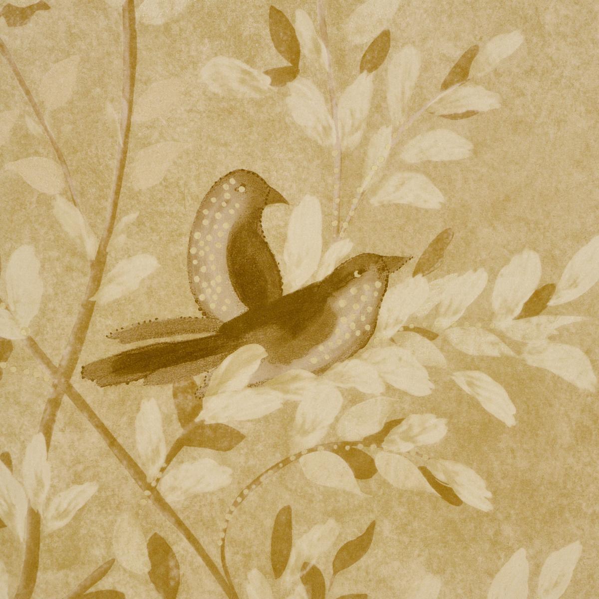 Schumacher Sublime 4 Panel Set Gold Wallpaper 5017132