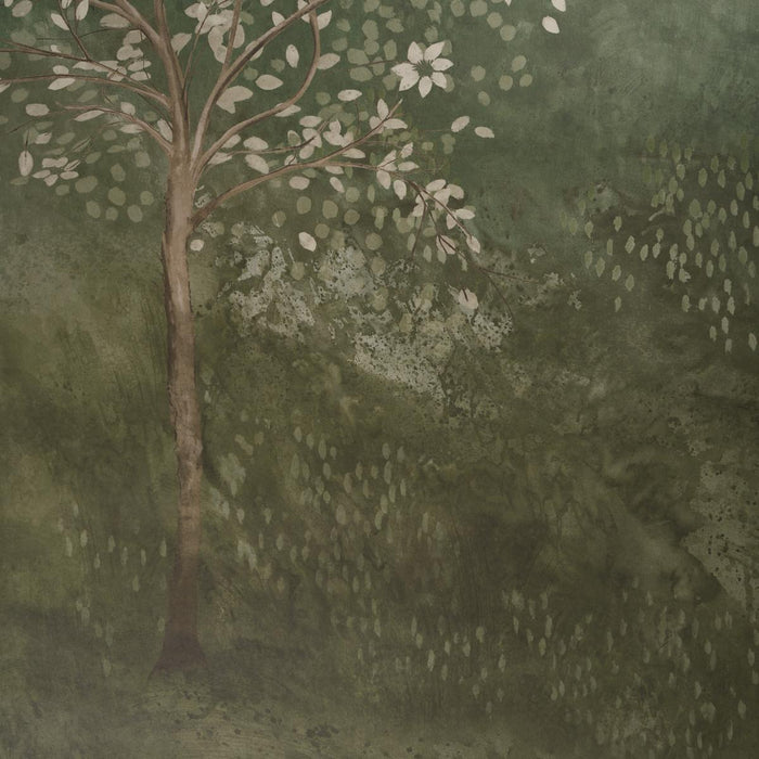 Schumacher Psalm 3 Panel Set Cypress Wallpaper 5017140