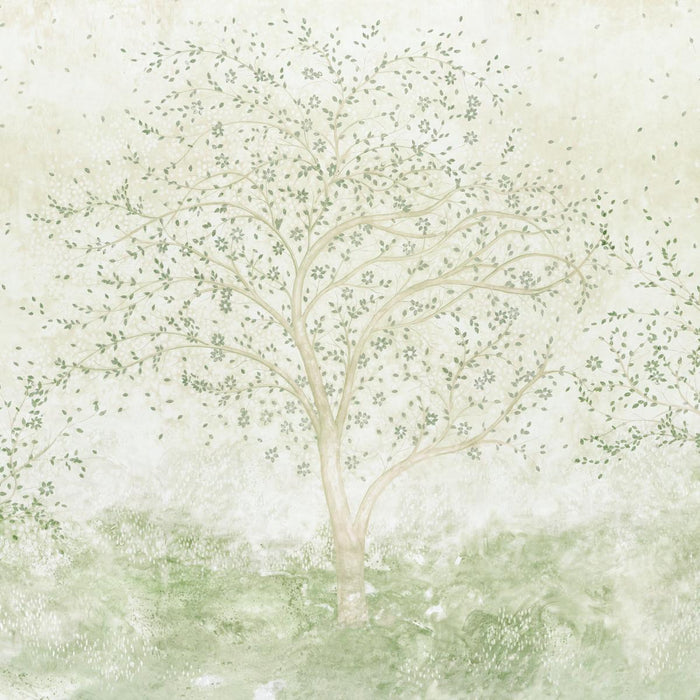 Schumacher Psalm 3 Panel Set Alabaster Wallpaper 5017141