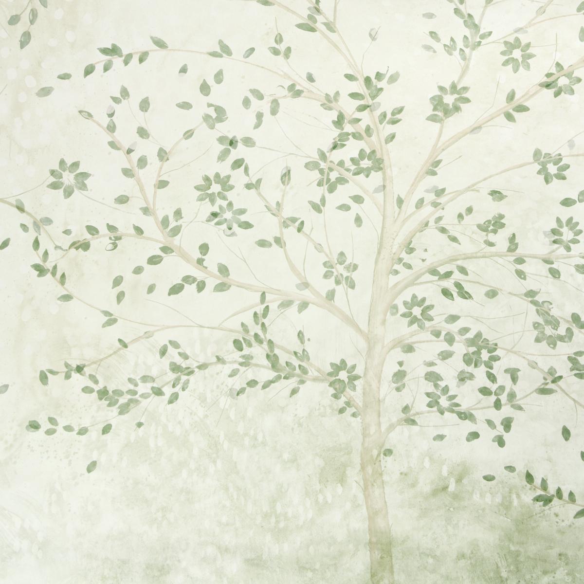 Schumacher Psalm 3 Panel Set Alabaster Wallpaper 5017141