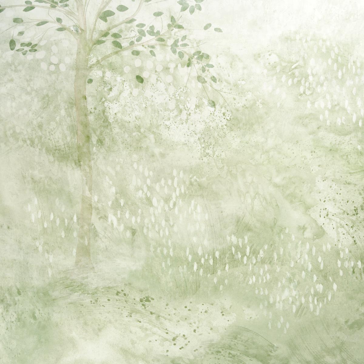 Schumacher Psalm 3 Panel Set Alabaster Wallpaper 5017141