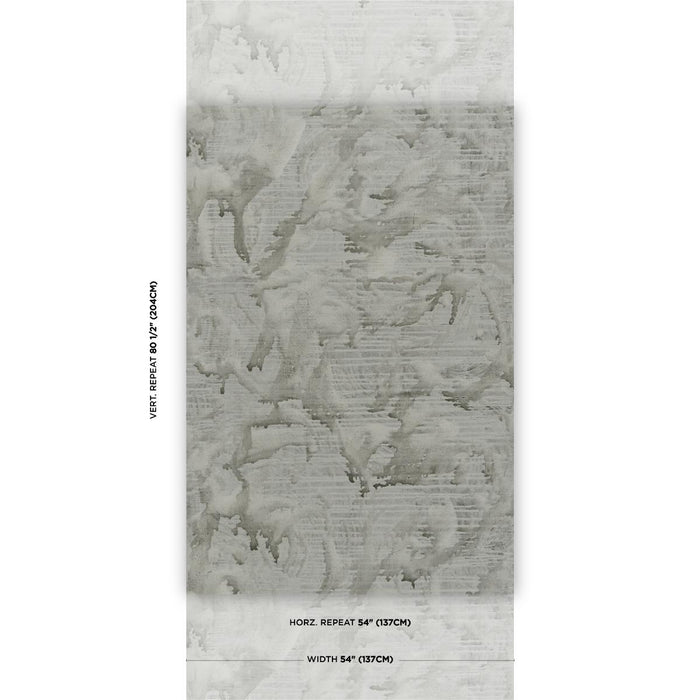 Schumacher Valiant Charcoal Wallpaper 5017153