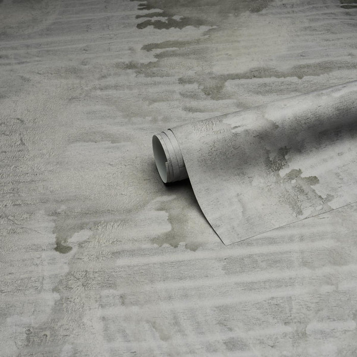 Schumacher Valiant Charcoal Wallpaper Sample 5017153