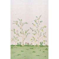 Schumacher Citrus Blossom 2 Panel Set Blush Wallpaper 5017161