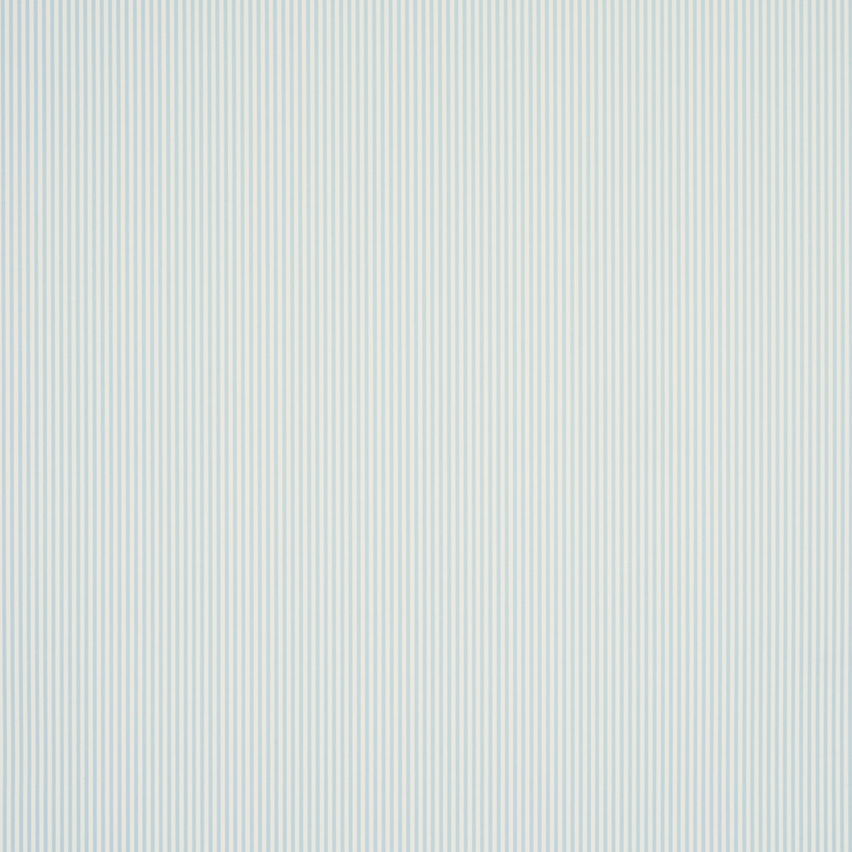 Schumacher Emma Stripe Narrow Sky Wallpaper Sample 5017190