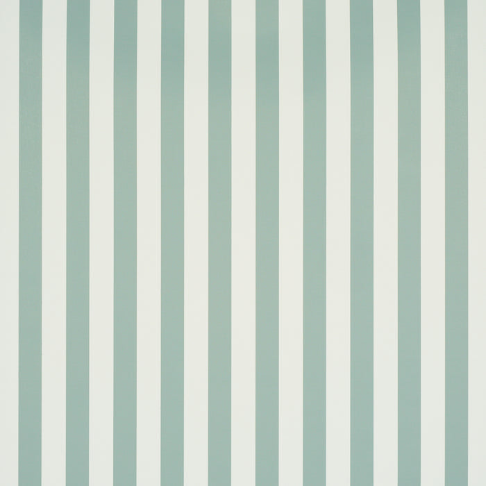 Schumacher Emma Stripe Teal Wallpaper 5017213