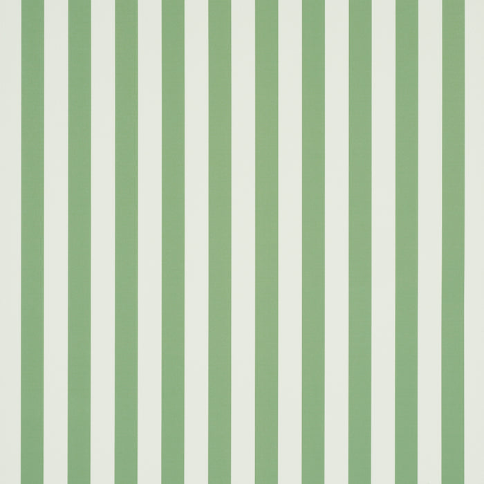 Schumacher Emma Stripe Apple Green Wallpaper 5017216