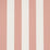 Schumacher Emma Stripe Coral Wallpaper Sample 5017220