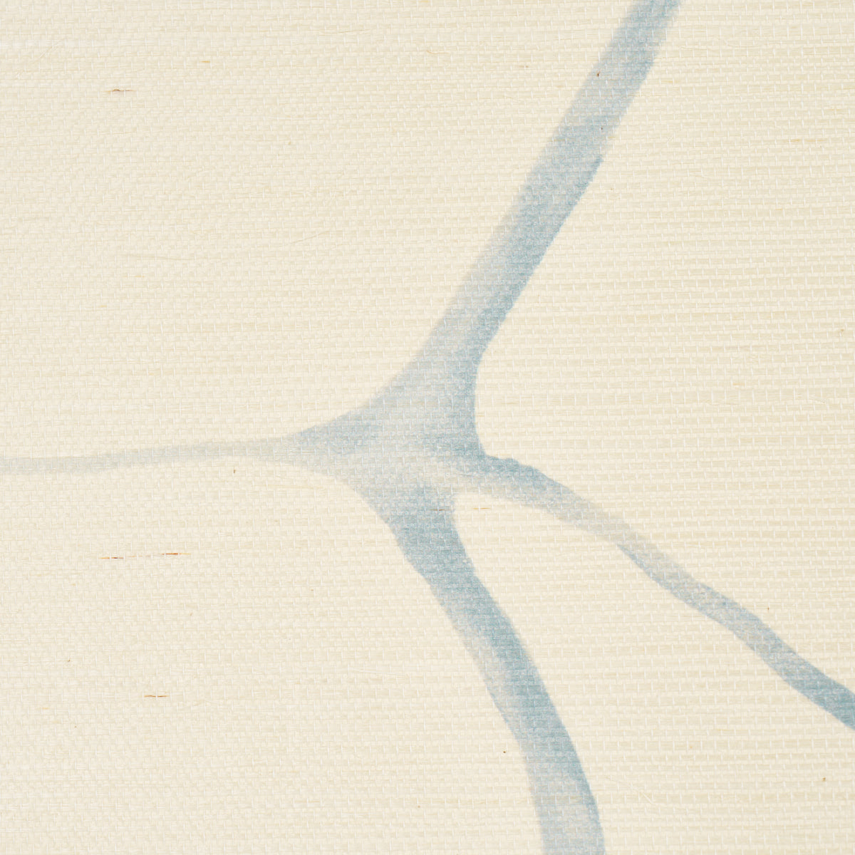 Schumacher Filigree Sisal Sky Wallpaper Sample 5017230