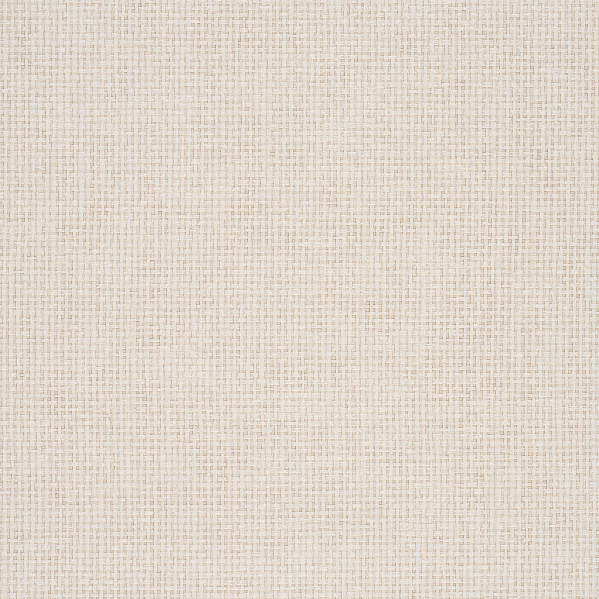 Schumacher Paperweave Vinyl Pearl Wallpaper Sample 5017251