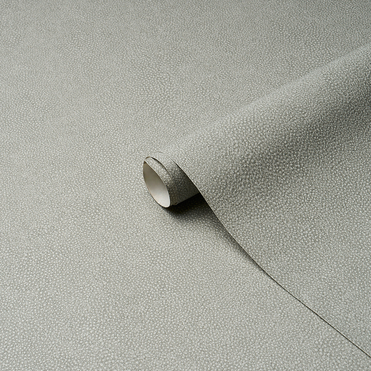 Schumacher Dunbar Shagreen Vinyl Dove Wallpaper Schumacher 5017262