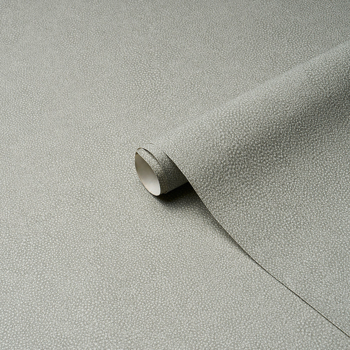 Schumacher Dunbar Shagreen Vinyl Dove Wallpaper Schumacher 5017262