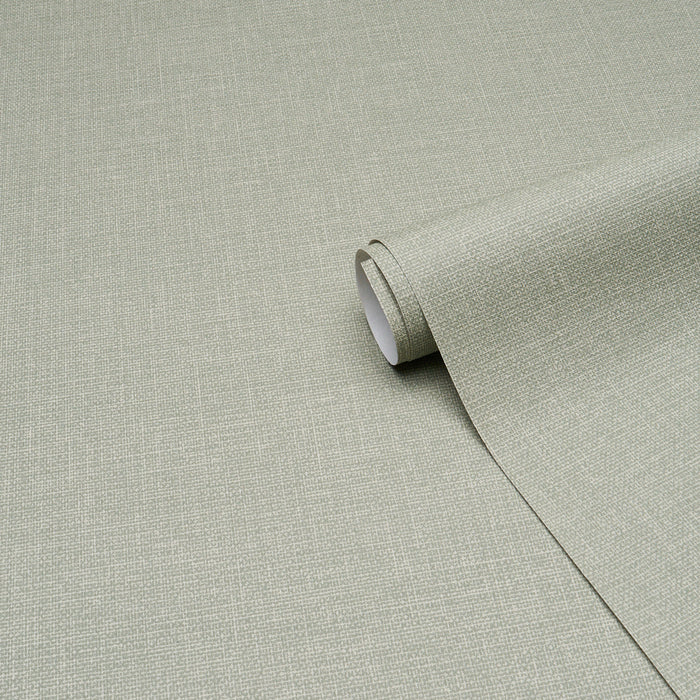 Schumacher Horizon Grasscloth Vinyl Cream Wallpaper Schumacher 5017271