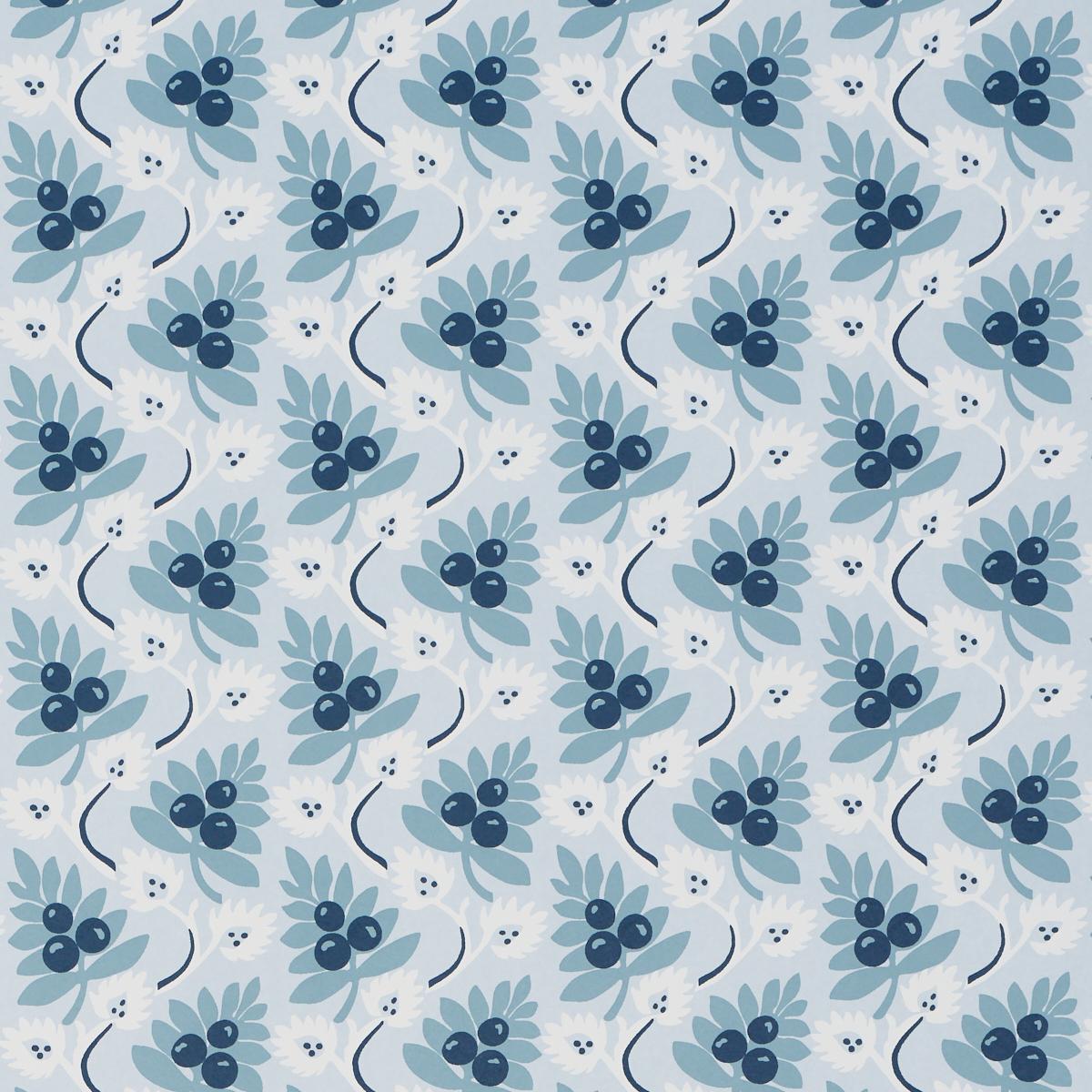 Schumacher Custis Orchard Sky Wallpaper Sample 5017342