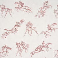 Schumacher Tanbark Dark Red Wallpaper 5017391