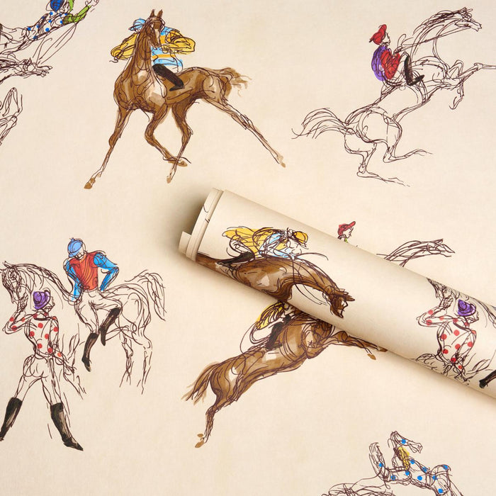 Schumacher Tanbark Multi Multi Wallpaper Sample 5017400