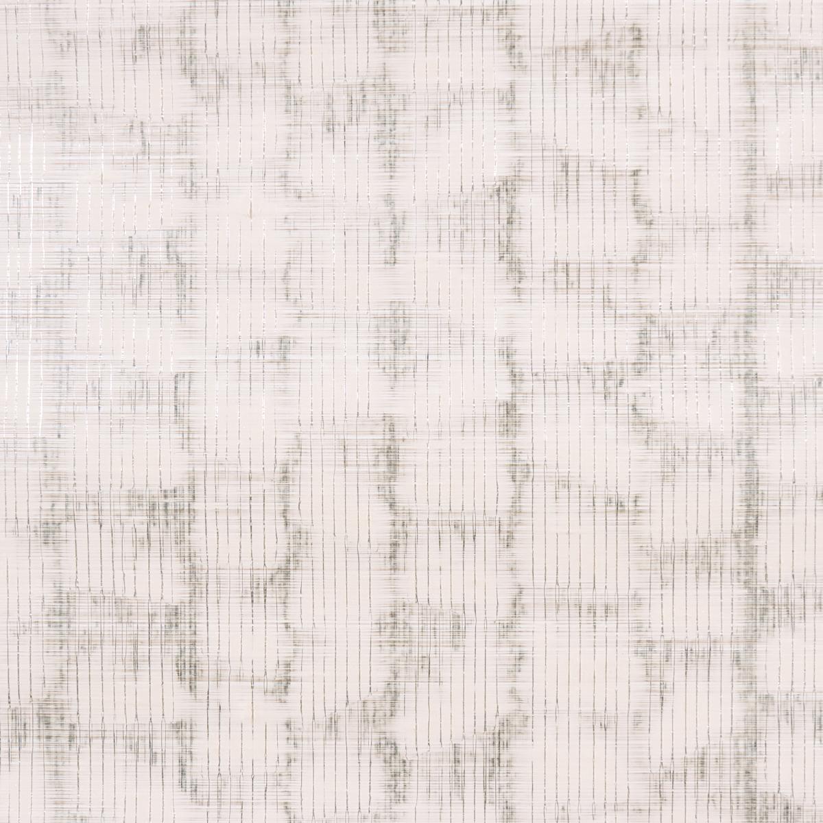Schumacher Rune Pinstripe Wallcovering Silver Wallpaper 5017430