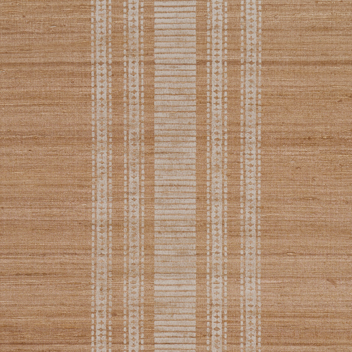 Schumacher Cassia Silk Stripe Wallcovering Neutral Wallpaper 5017450