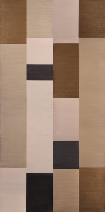 Schumacher Kaori Panel Set Driftwood Wallpaper Sample 5017460
