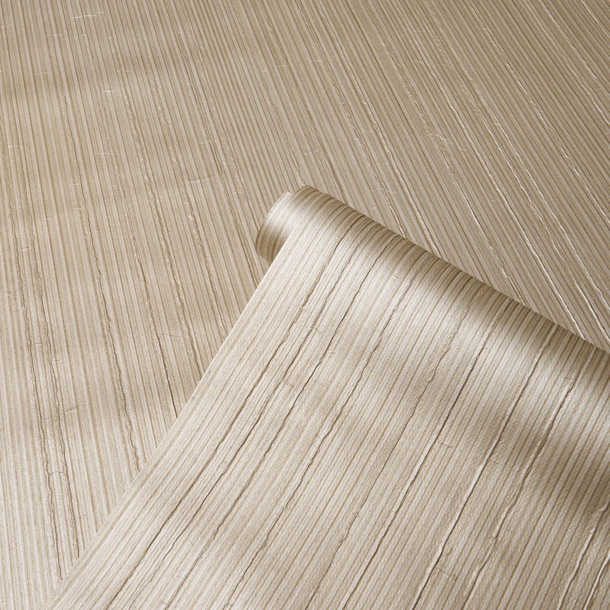 Schumacher Horizon Grasscloth Vinyl Leaf Wallpaper Schumacher 5017273