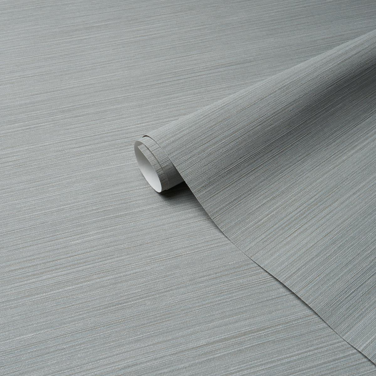 Schumacher Abaca Fine Weave Vinyl Haze Wallpaper Sample 5017485