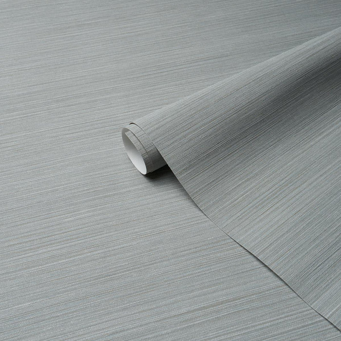 Schumacher Abaca Fine Weave Vinyl Haze Wallpaper Sample 5017485