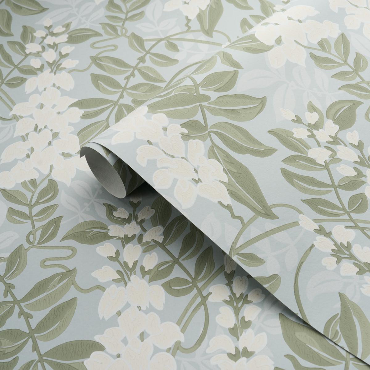Schumacher Lucia Wisteria Sky Wallpaper 5017531