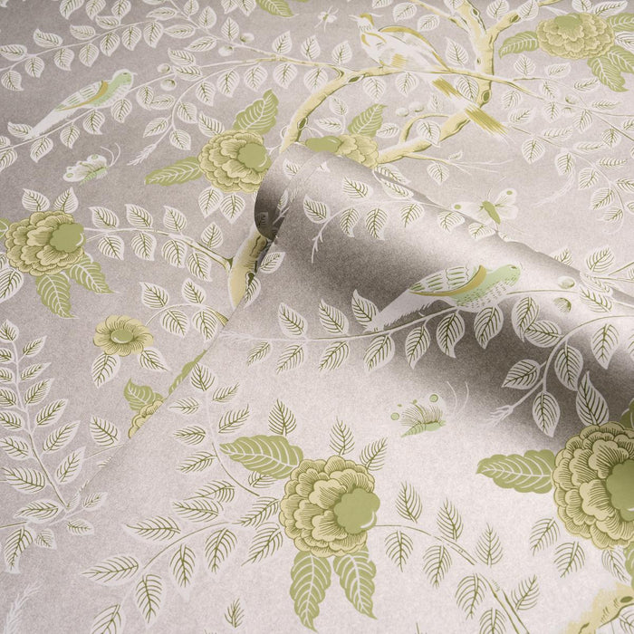 Schumacher Tole Bird Spring Wallpaper 5017542
