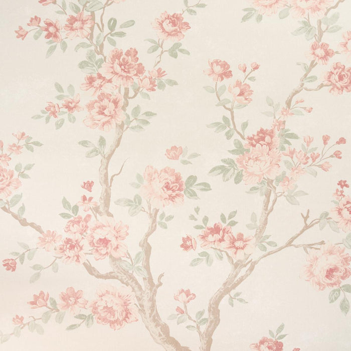 Schumacher Charlotte'S Garden Panel Set Petal Wallpaper Sample 5017550
