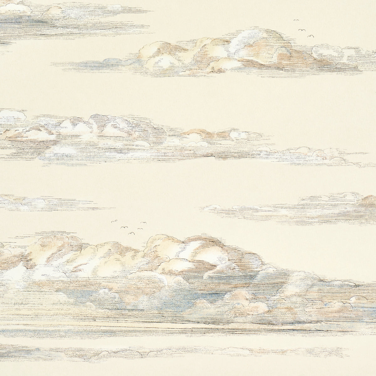Schumacher Mr. Darcy's Clouds Pemberley Wallpaper Sample 5017580