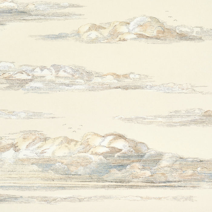 Schumacher Mr. Darcy's Clouds Pemberley Wallpaper Sample 5017580