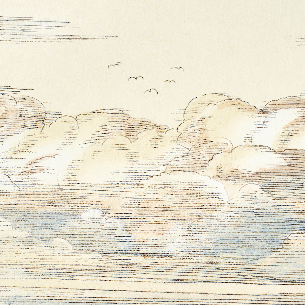 Schumacher Mr. Darcy's Clouds Pemberley Wallpaper Sample 5017580