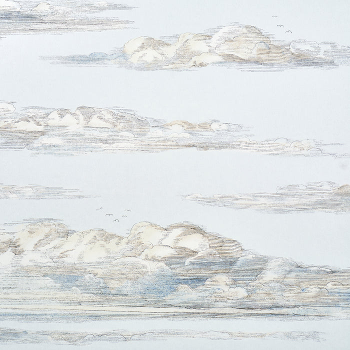 Schumacher Mr. Darcy's Clouds Sky Wallpaper Sample 5017581