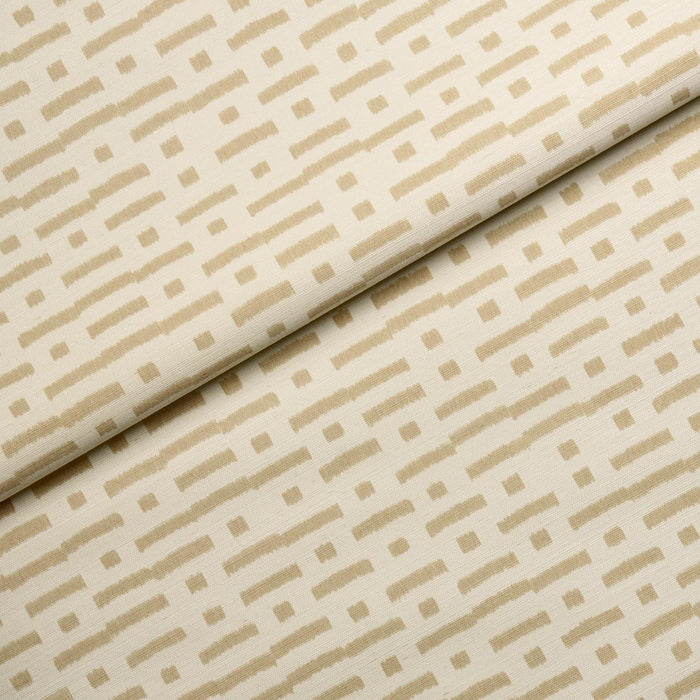 Schumacher Abstract Ikat Sisal Beige Wallpaper 5017591