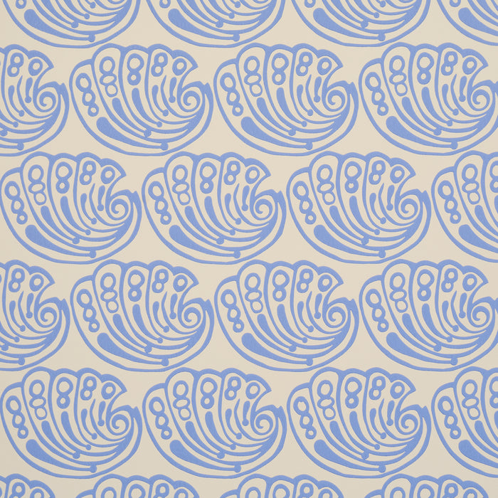 Schumacher Ramsgate French Blue Wallpaper 5017610