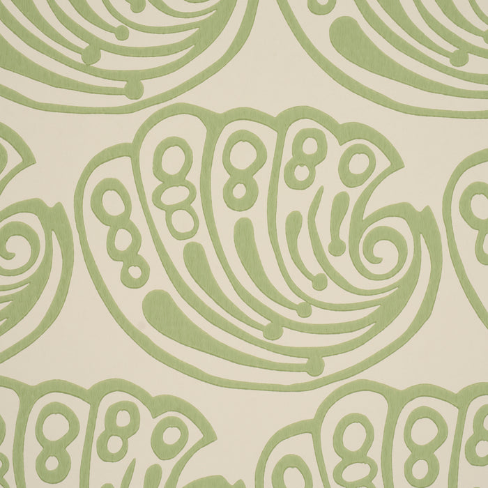 Schumacher Ramsgate Seaweed Wallpaper Sample 5017611
