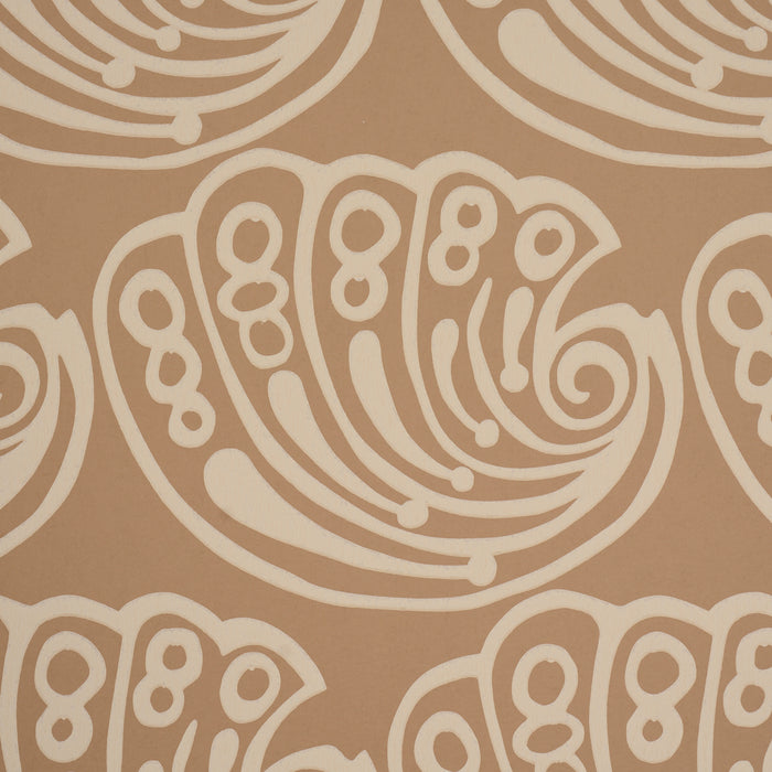 Schumacher Ramsgate Tan Wallpaper 5017612