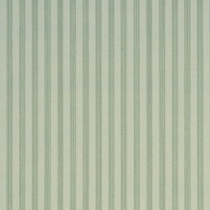 Schumacher Edwin Stripe Narrow Sage Wallpaper Sample 5017630