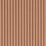 Schumacher Edwin Stripe Narrow Chestnut Rose Wallpaper 5017634