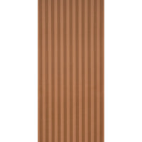 Schumacher Edwin Stripe Medium Terracotta Wallpaper 5017641