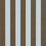 Schumacher Edwin Stripe Medium Brown & Sky Wallpaper 5017642