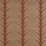 Schumacher Acanthus Stripe Sisal Mocha Wallpaper Sample 5017651
