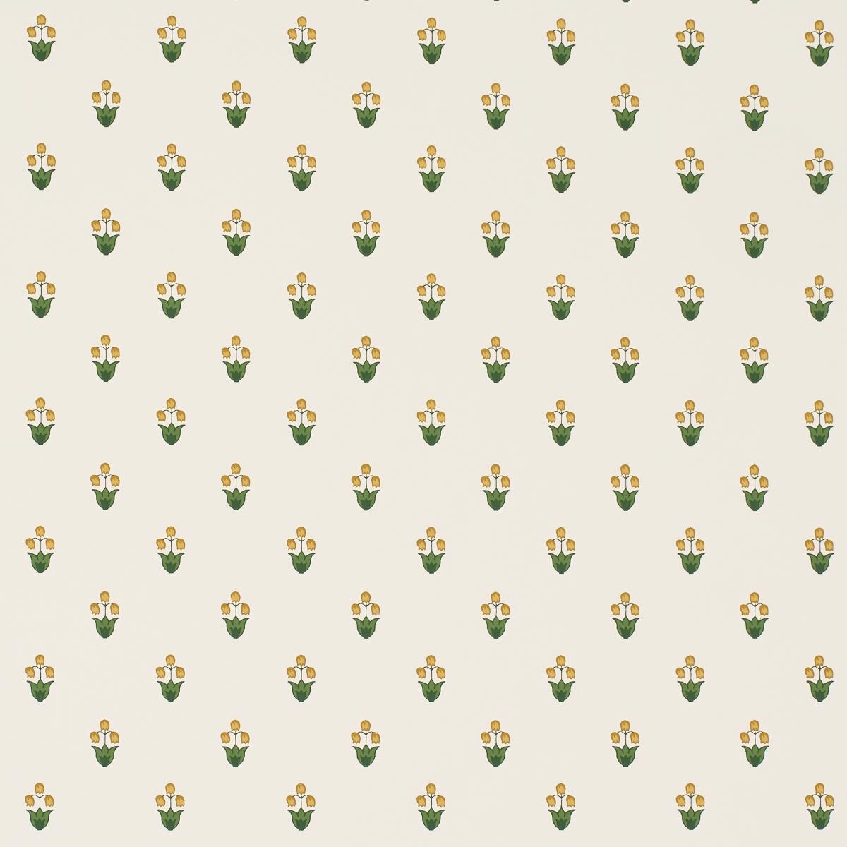 Schumacher Moira Marigold Wallpaper Sample 5017660
