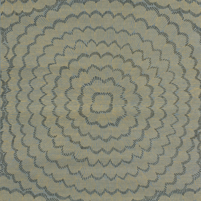 Schumacher Feather Bloom Sisal Nile Wallpaper Sample 5017712