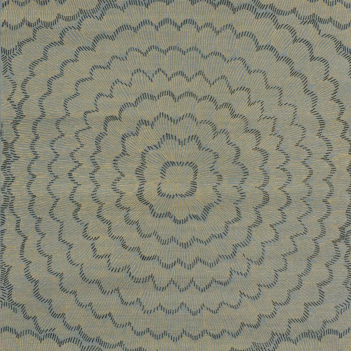 Schumacher Feather Bloom Sisal Nile Wallpaper Sample 5017712