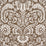 Schumacher Suffolk Damask Brown Wallpaper 5017720