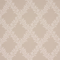 Schumacher Tyninghame Trellis Neutral Wallpaper 5017751